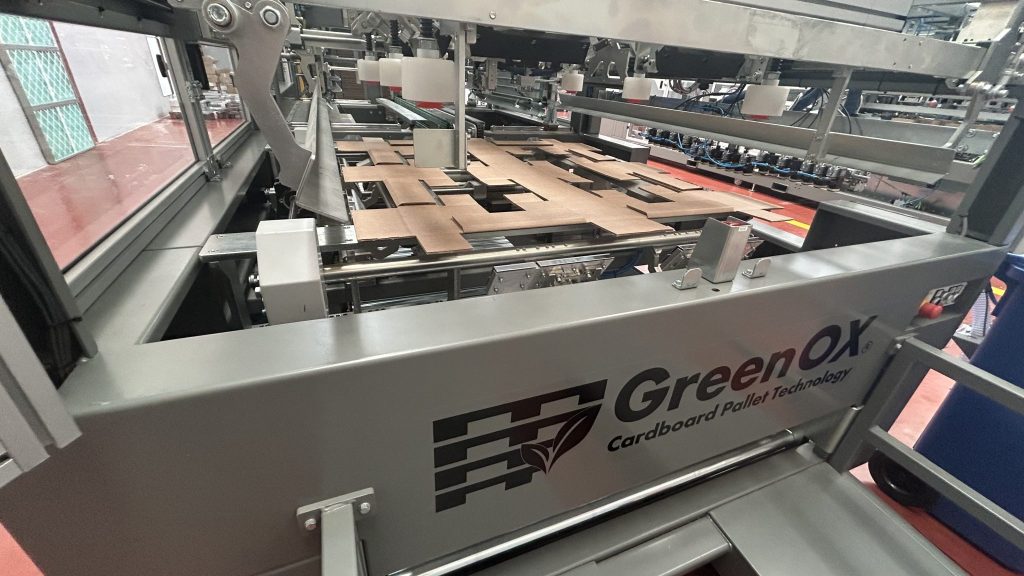 Green Ox Cardboard Pallets Machine 1